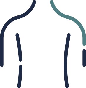 highlighted shoulder icon